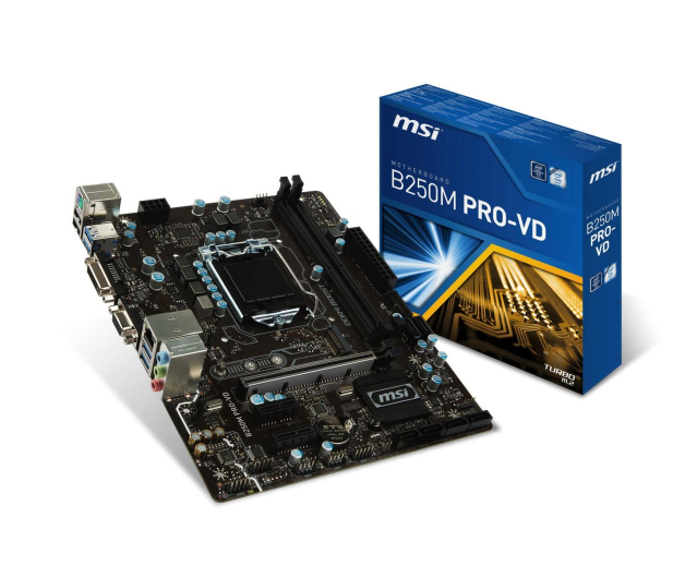 MSI B250M PRO-VD (3xPCI-E DDR4 USB3.1/M.2) - 342131 - zdjęcie